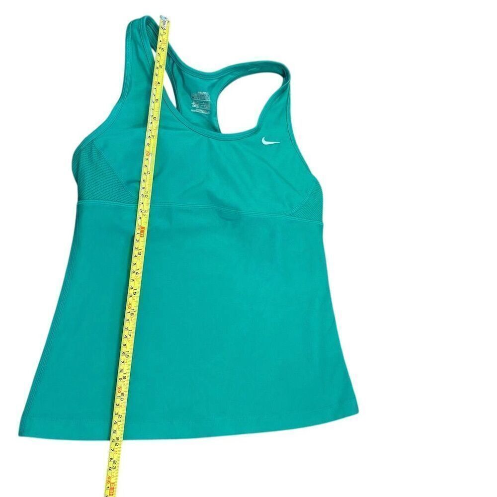 Nike Women's Blue Dri-FIT Racerback Tank Top Size M Athletic Fit - Picture 5 of 11